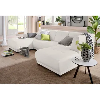 Home Affaire »Langeland U-Form« incl. 2 Zierkissen, Recamiere wahlweise links oder rechts,