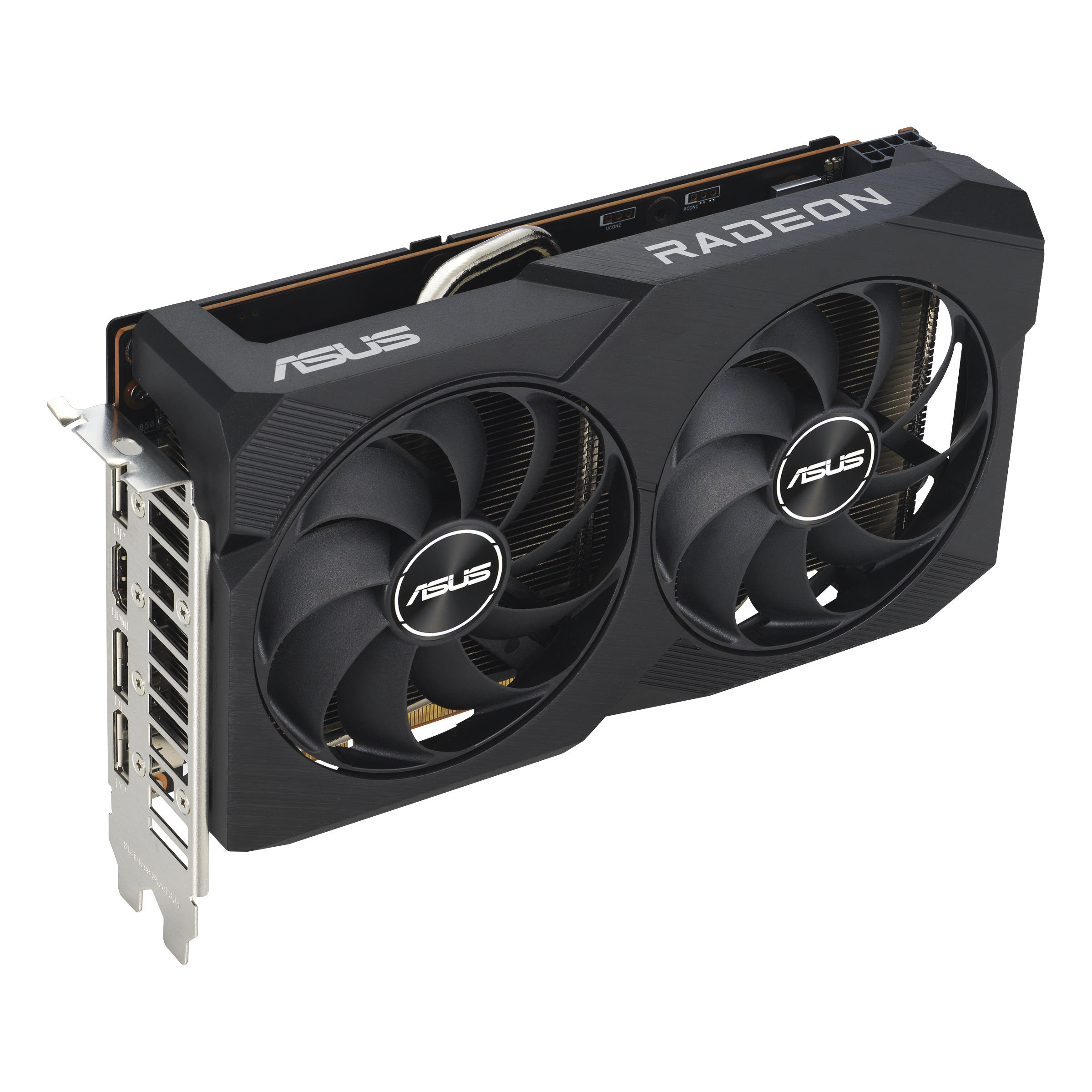 Bild von Dual Radeon RX 7600 OC V2, DUAL-RX7600-O8G-V2, 8GB GDDR6, HDMI, 3x DP (90YV0IH2-M0NA00)