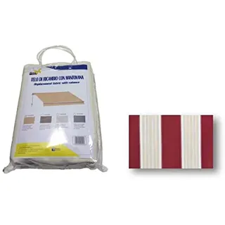 Linea Garden Friend Kompletter Ersatzstoff für Vierkantstangen, 200 x 300 cm, Bordeaux