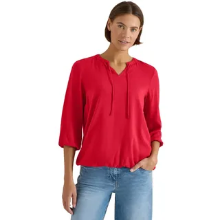 Cecil Damen Dropped Shoulder Bluse aus Leinenmix