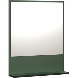 WELLTIME »Amrum« Wandspiegel mit Ablage - (B/T/H) wahlweise 60 bis 80/14/74 cm grün