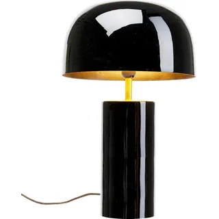 Kare-Design Tischleuchte , Schwarz , Metall , Pilz , 25x38x25 cm , Lampen & Leuchten, Innenbeleuchtung, Tischlampen, Tischlampen