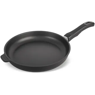 Original Gundel GUSS-BRATPFANNE flach, Ø 26 cm, Höhe 4,5 cm, BIOTAN-Oberfläche, PFOA-frei, Akku-Therm Boden - Pfanne mit abnehmbaren Griff