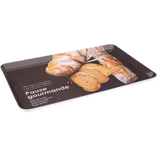 5five simply smart 5five - tablett 45x30cm "black edition" schwarz