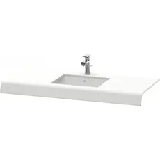 Duravit DuraStyle Konsole 828C, 1000mm mit einem Ausschnitt, Farbe (Front/Korpus): Basalt Matt Dekor