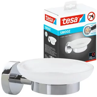 Tesa Seifenschale Chrom/Weiß