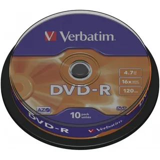 DVD-R 4,7 GB 16x 10 St.