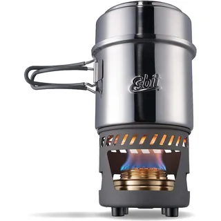 Esbit Spirituskocher Kochset Edelstahl 985 ml