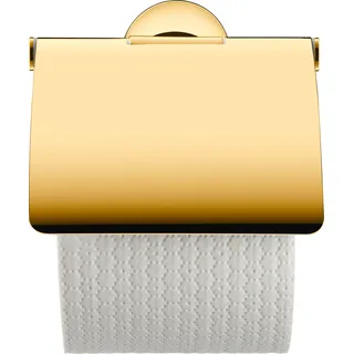 Duravit Starck T Papierrollenhalter, mit Deckel, 0099403400, Farbe: Gold Poliert