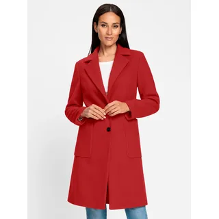 heine Wollmantel, rot