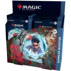 Magic: The Gathering – Mord in Karlov Manor Sammler-Booster-Display – 12 Booster (180 Magic-Karten) (deutsche Version)