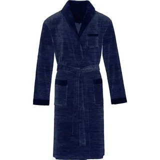 VOSSEN Bademantel mit Schalkragen in blue | Gr.: L