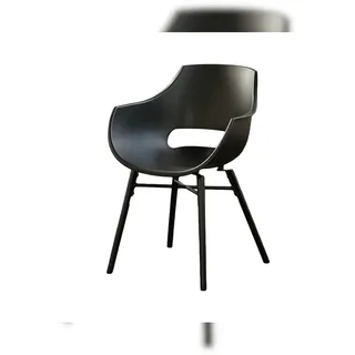 KAWOLA Stuhl Zaja Kunststoff schwarz
