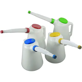 Laser 7010 Oil Measuring Jug Set 5L 4pc