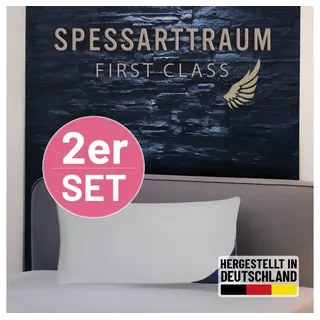 SPESSARTTRAUM Federkissen FIRST CLASS 80 x 80 cm Weiß