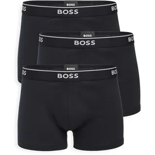 BOSS Herren 3er-Pack Shorts aus Stretch-Baumwolle, Normale Passform Badehose, Schwarz, X-Large
