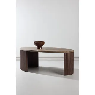 venture home Bristol Mocca/ Grau Pinie 120 x 60 x 45 cm