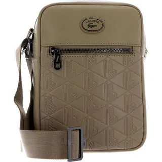 LACOSTE Umhängetasche Nomogramme Vertical Camera Bag Viennois beige - Beige