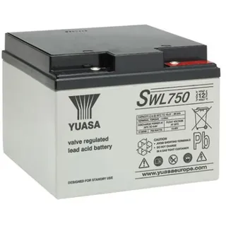 YUASA SWL750 12V 25Ah Blei Akku Yuasa High Rate VRLA Battery Capacity at 20-hour Rate Ah: 25