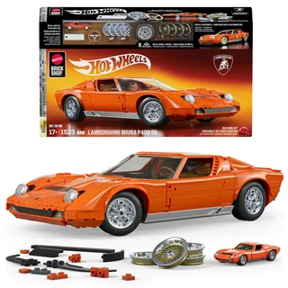 Mattel Hot Wheels Premium Serie Lambo Miura P400 SV 1523-tlg. JHF61