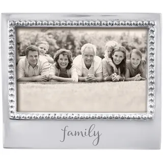 MARIPOSA 3906FA Bilderrahmen Family, Aluminium, Silber, 4" x 6"