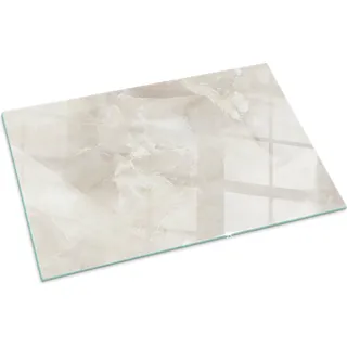 Natürliches Marmormuster – Glasbodenplatte für – Kaminofen – Kaminplatte Glas – Schutzglas – Funkenschutzplatte –Glasbodenplatte Feuerfeste – Hitzeschutzplatte – Bodenschutz aus Glas – 100x70 cm