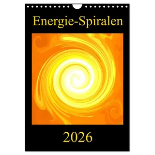 Calvendo Energie-Spiralen 2026 (Wandkalender 2026 DIN A4 hoch), CALVENDO Monatskalender