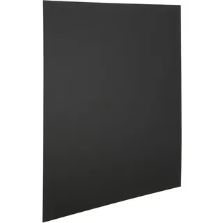 Securit - 6er-Set Wandkreidetafel -Rahmenlose - Schwarz