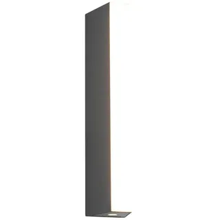 Trio Außenwandleuchte Aluminium 30 cm inkl. 8,5 Watt LED grau