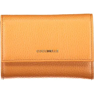 Damen-Geldbörse Orange Metallic mit Münzfach und Kartenfächern