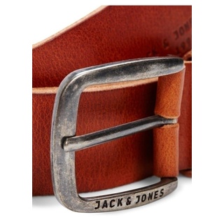 JACK & JONES Ledergürtel braun