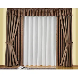 Wirth Gardine »Lena« Faltenband 1 Stk. tlg. Store, weiß