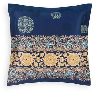 Bassetti PALLAVICINO Kissenhülle zu Bettwäsche aus 100% Baumwollsatin in der Farbe Blau B1, Maße: 65x65 cm - 9330726