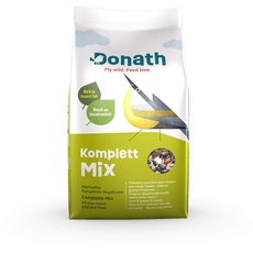 Donath Komplett Mix - reich an hochwertigem Insektenfett - die ausgewogene Mischung - wertvolles Ganzjahres Wildvogelfutter - aus unserer Manufaktur in Süddeutschland, 2 kg (1er Pack)