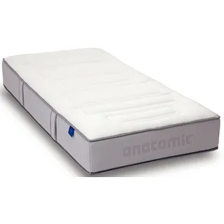 Revor Bedding Taschenfederkernmatratze »Anatomic ZIP 500 Latex«, 26 cm hoch, Raumgewicht: 65 kg/m3, 1500 Federn, (1 St.), mit einzigartigem dynamischem ANATOMIC Federkern, weiß