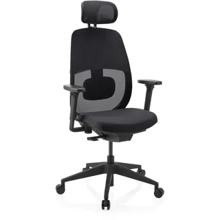 HJH Office Skandis Pro Kunststoff Schwarz