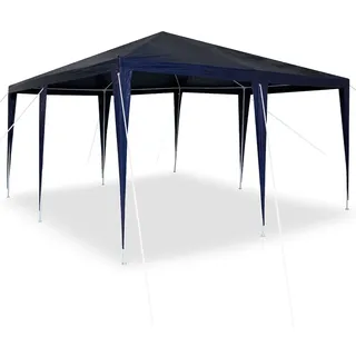 vidaXL Partyzelt Blau 4x4 m PE