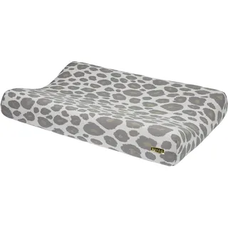 Meyco 2763015 2-Keil Wickelauflagenbezug Wickelkissenüberzug gestrickt PANTER Neutral 45x70cm