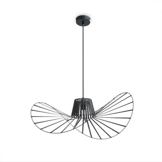 Paco Home Hugo 1-flg. 70 cm geschwungen Schwarz/Weiß