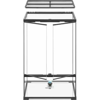 Exo Terra Pro Paludarium M X-tall Terrarium 60x45x90cm - Black - 60 x 45 x 90 cm
