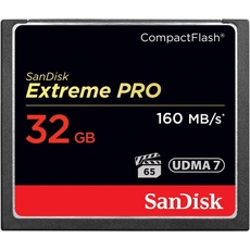 Bild Extreme Pro CompactFlash Speicherkarte 32GB (UDMA7, 4K-UHD- und Full-HD-Videos, VPG 65, temperaturbeständig, 160 MB/s Übertragung)