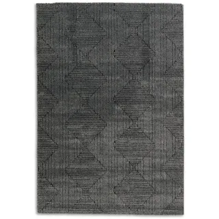 Schöner Wohnen SCHÖNER WOHNEN-Kollektion Design-Teppich Pure Design 80 x 150 cm Polypropylen Grau Anthrazit