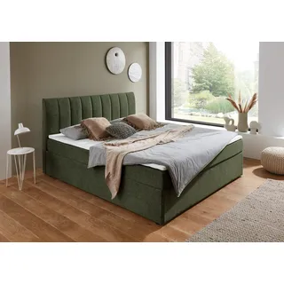 Atlantic Home Collection Boxbett »Alva, wahlweise mit Matratze« wahlweise mit Matratze und Topper,