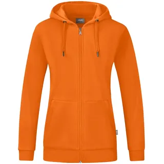 Jako Organic Kapuzenjacke Damen orange, 40 - Orange