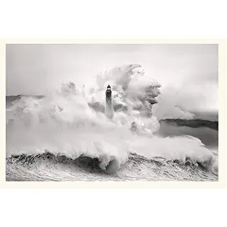 Marina Cano 'Kantabrien Leuchtturm I' montiert Drucken, 30 x 40 cm