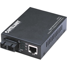 Bild Intellinet Gigabit Ethernet Medienkonverter SC Multimode 550m