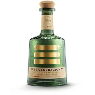 Tres Generaciones Reposado Premium Tequila, Authentischer Genuss aus Mexiko, 40 Prozent Vol, 0.7L