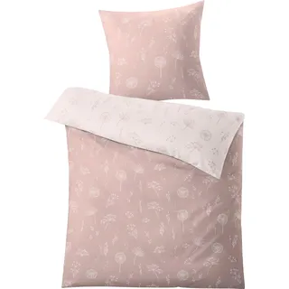 KLEINE WOLKE Leone Blumen Rosa 155 x 220 cm + 2 x 80 x 80 cm