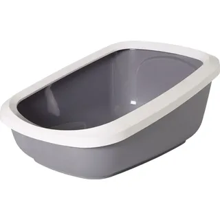 Savic Katzentoilette Aseo Jumbo 67,5 x 48,5 cm Grau/Weiß