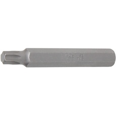 Bild Bit Länge 75 mm Antrieb Außensechskant 10 mm (3/8") T-Profil (für Torx) T45 | Schraubendreher-Einsatz | CV-Stahl